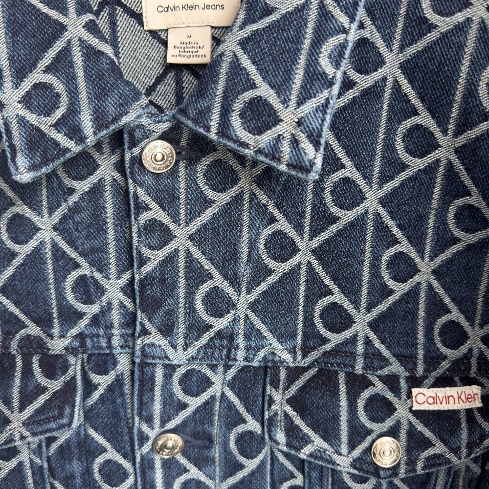 Calvin Klein 90s Denim Jacket - Picture 3 of 5